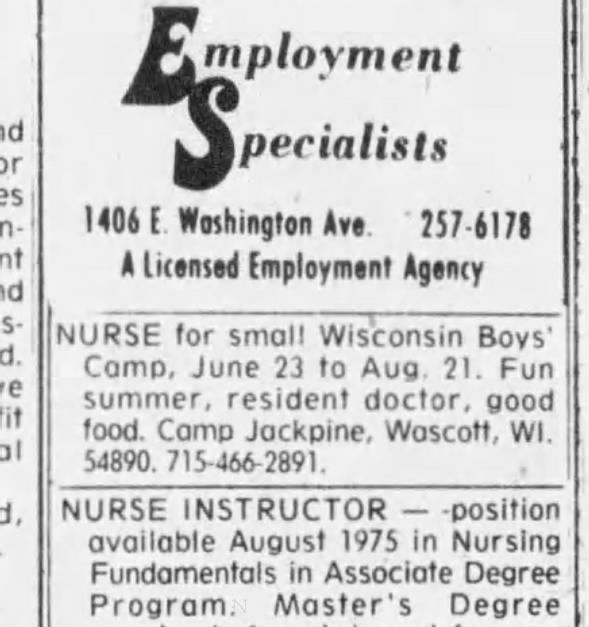 Clipping from Wisconsin State Journal